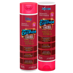 KIT NOVEX SHAMPOO+ CONDICIONADOR MEUS CACHOS DE CINEMA 300ML CADA