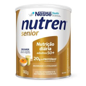 COMPLEMENTO ALIMENTAR NUTREN SENIOR 50+ SEM SABOR COM 740G