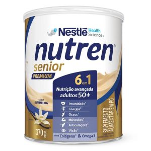 SUPLEMENTO ALIMENTAR NUTREN SENIOR PREMIUM SABOR BAUNILHA COM 370G