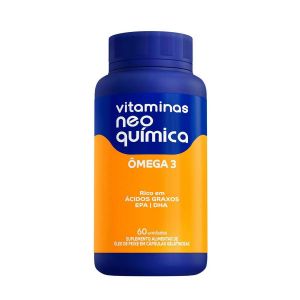 ÔMEGA 3 VITAMINAS NEO QUÍMICA COM 60 CÁPSULAS