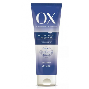 OX PROTEINS SHAMPOO RECONSTRUÇÃO PROFUNDA 240ML 