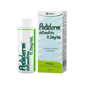 SHAMPOO PEDIDERM 0,2MG/ML COM 100ML