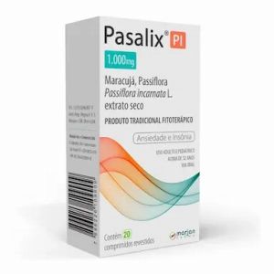 PASALIX PI PASSIFLORA INCARNATA L. 1000MG COM 20 COMPRIMIDOS