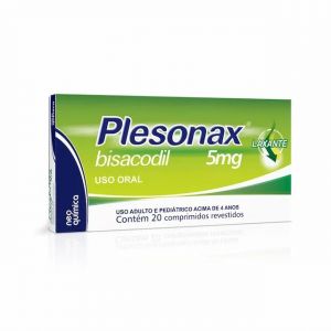 PLESONAX 5MG COM 20 COMPRIMIDOS