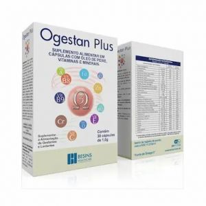 OGESTAN PLUS POLIVITAMÍNICO COM 30 CÁPSULAS BESINS HEALTHCARE 