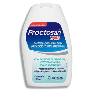 PROCTOSAN CARE SABONETE LÍQUIDO ÍNTIMO COM 100ML