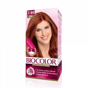 TINTA DE CABELO BIOCOLOR MINI KIT COBRE INTENSO 7.44