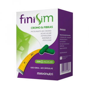 FINISIM CROMO + FIBRAS 60 CÁPSULAS - MAXINUTRI