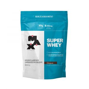 SUPER WHEY MAX TITANIUM CHOCOLATE COM 900G