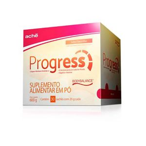 SUPLEMENTO ALIMENTAR PROGRESS 600G  COM 30 SACHÊS