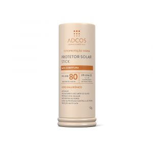 PROTETOR SOLAR ADCOS TONALIZANTE STICK FPS 80 BRONZE COM 12G