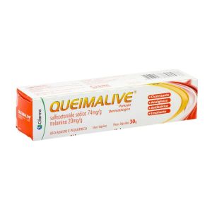 QUEIMALIVE 74MG/G + 20MG/G POMADA COM 30G