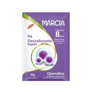 PÓ DESCOLORANTE MÁRCIA 20G - QUERATINA