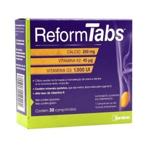 POLIVITAMÍNICO REFORM TABS COM 30 COMPRIMIDOS