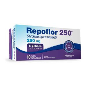 REPOFLOR 250MG COM 10 CÁPSULAS