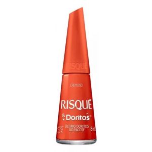 ESMALTE RISQUE E DORITOS ULTIMO DORITOS DO PACOTE GLITTER COM 8ML