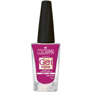 ESMALTE COLORAMA EFEITO GEL COR ROSA DA VEZ COM 8ML 