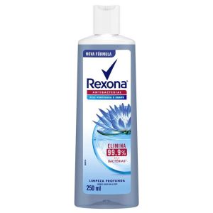 SABONETE LÍQUIDO REXONA ANTIBACTERIAL LIMPEZA PROFUNDA COM 250ML