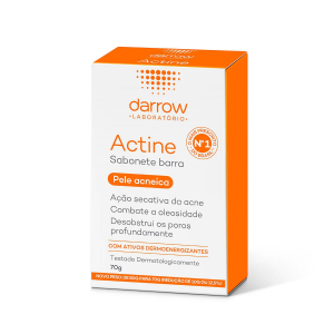 SABONETE EM BARRA ACTINE PELE ACNEICA COM 70G