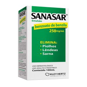 SANASAR 250MG/ML EMULSÃO COM 100ML