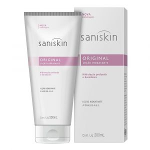 SANISKIN ORIGINAL LOÇÃO HIDRATANTE COM 200ML 