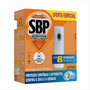 SBP MULTI INSETICIDA AUTOMÁTICO APARELHO + REFIL 250ML 