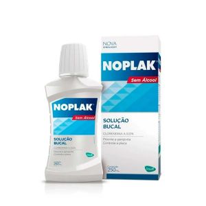 SOLUÇÃO BUCAL NOPLAK SEM ÁLCOOL COM 250ML 