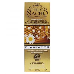 SHAMPOO TIO NACHO ANTIQUEDA CLAREADOR CAMOMILA COM 415ML