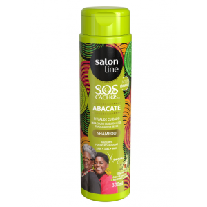SHAMPOO SOS CACHOS ABACATE SALON LINE 300ML