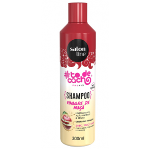 SHAMPOO VINAGRE DE MAÇÃ SALON LINE 300ML