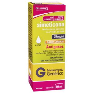 SIMETICONA 75MG/ML (GOTAS) COM 10ML - BIOSINTETI