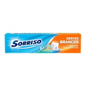 PASTA DE DENTE SORRISO DENTES BRANCOS COM 50G