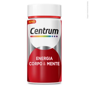SUPLEMENTO ALIMENTAR CENTRUM ENERGIA CORPO & MENTE - 60 CÁPSULAS