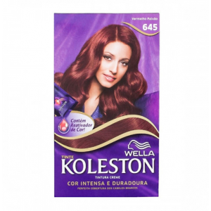 TINTA DE CABELO KOLESTON 645 VERMELHO PAIXÃO