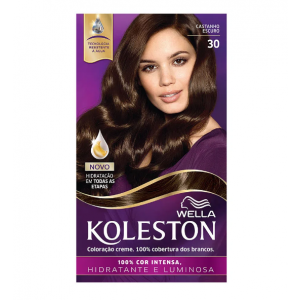 TINTA DE CABELO KOLESTON CASTANHO ESCURO 30