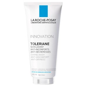 CREME DE LIMPEZA HIDRATANTE LA ROCHE-POSAY TOLERIANE CARING WASH ANTIDESCONFORTO COM 200ML