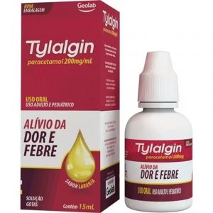 TYLALGIN 200MG/ML (GOTAS) COM 15ML