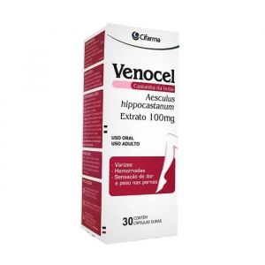 VENOCEL 100MG COM 30 CAPSULAS GELATINOSAS