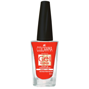 ESMALTE COLORAMA EFEITO GEL COR VESTIDA PRA MATAR COM 8ML