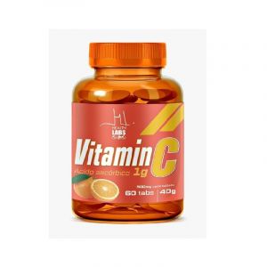 VITAMIN C ÁCIDO ASCÓRBICO 1G COM 60 CÁPSULAS 40G