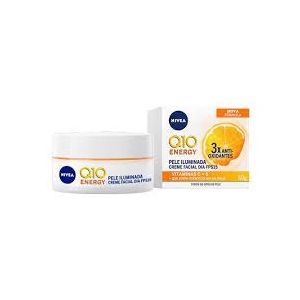 CREME FACIAL ANTISSINAIS DIA NIVEA Q10 ENERGY VITAMINA C FPS 15 COM 50G