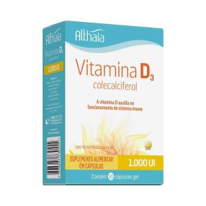 VITAMINA D3 1.000UI ALTHAIA COM 30 CÁPSULAS