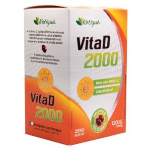 VITAMINA D 2000UI KATIGUÁ COM 60 CÁPSULAS