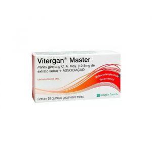 VITERGAN MASTER POLIVITAMINICO COM 30 CAPSULAS