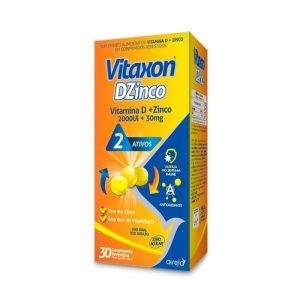 VITAXON DZINCO 2000UI/30MG COM 30 COMPRIMIDOS