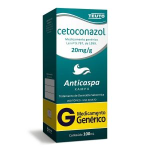 CETOCONAZOL XAMPU COM 100ML