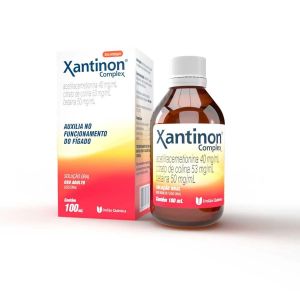 XANTINON COMPLEX SOLUÇÃO COM 100ML