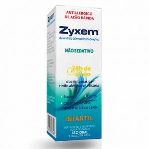 ZYXEM ANTIALÉRGICO PEDIÁTRICO 5MG GOTAS COM 20ML ABBOTT