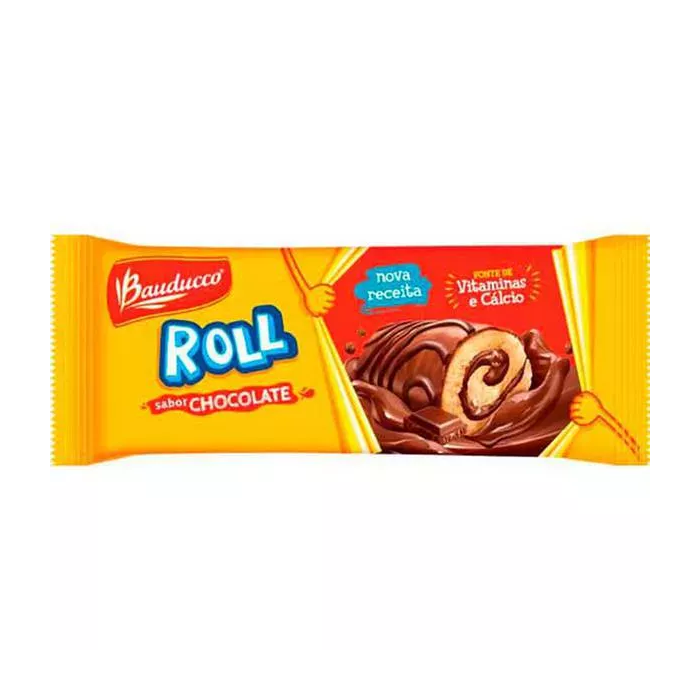 Bolinho Bauducco Roll Chocolate 34g