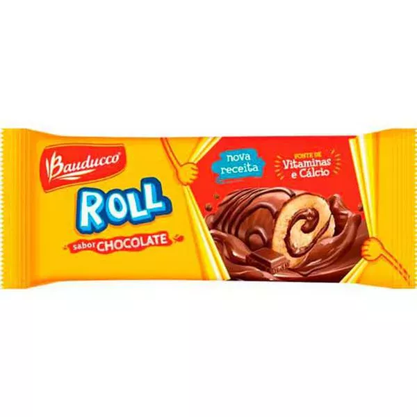ROLL CAKE SABOR CHOCOLATE BAUDUCCO 34G